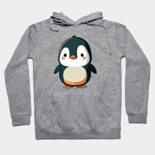 Cute Kawaii Penguin Cartoon Hoodie